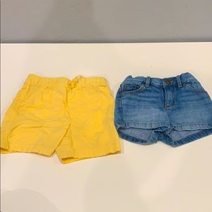 5 for $25! Pair of Girls Shorts